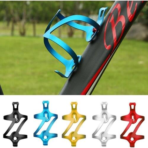 Bicycle Bottle Cage Aluminum Alloy Bottle Cage With Accessories Riding Cup One-piece Screw Water And Holder Wrench Equipmen O4Z3