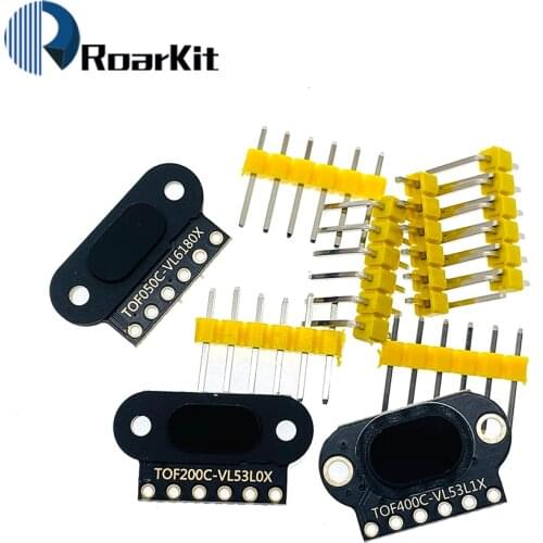 VL6180 VL53L0X VL53L1X Time of Flight (ToF) Laser Ranging Sensor Module TOF050C TOF200C TOF400C 50CM/2M/4M IIC For Arduino STM32