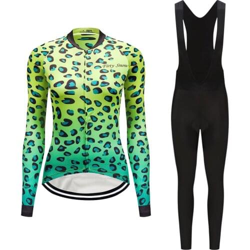 2021 women cycling jersey Long Bodysuit mtb road bike clothing female bicycle clothes set dress sport wear kit skinsuit blouse