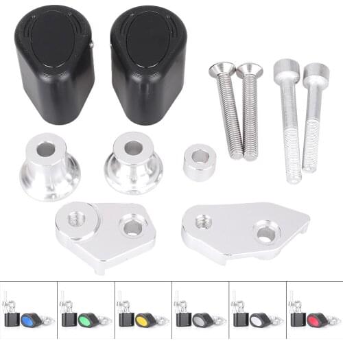 CNC Motorcycle Frame Slider Crash Pad Protector Guard For Suzuki BK1300 , Aluminum + ABS Plastic