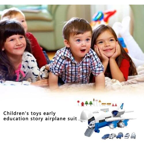 Childrens Airplane Toy Simulation Aircraft Toy Passenger Aircraft Car Model Large Size Passenger Plane Kids Airliner Toy