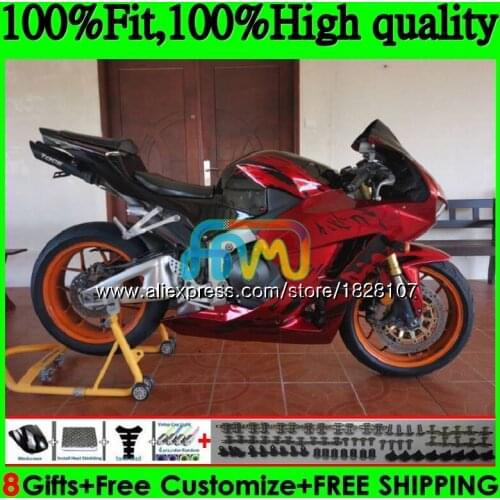 Injection For HONDA CBR600 RR CBR600RR F5 13 14 15 16 17 146BS.30 CBR 600RR 600 RR 2013 2014 2015 2016 2017 Graffiti red Fairing