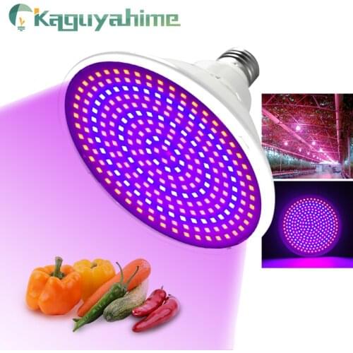 Kaguyahime LED Grow Light E27 Lampada LED Grow Lamp Full Spectrum 4W 30W 50W 80W Indoor Plant Lamp IR UV Flowering Hydroponics