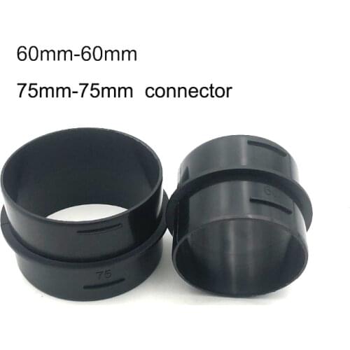Kindgreat 75mm 60mm Car Truck Heater Ducting Pipe Joiner Air Diesel Parking Heater Hose Tube Connector For Webasto Eberspacher