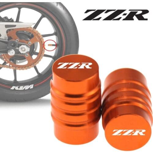 Tire valve caps For KAWASAKI ZZR250 ZZR1100 ZX1400 / ZX14R / ZZR1400 ZZR600 ZZR1200 ZZR1400