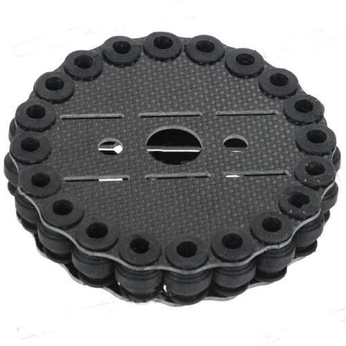 A20 Glass Fiber PTZ Anti-Vibration Frame Set+20 Rubber Balls for Quadcopter FPV