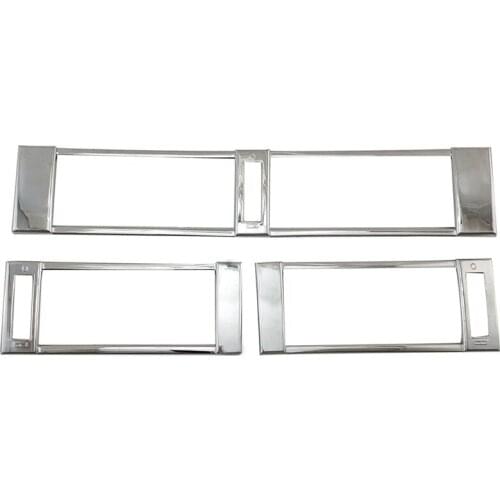 Car Air Vent Trim Kit Air Vent Decoration Frame for Mercedes Benz W124 1986-1994 Chrome Styling