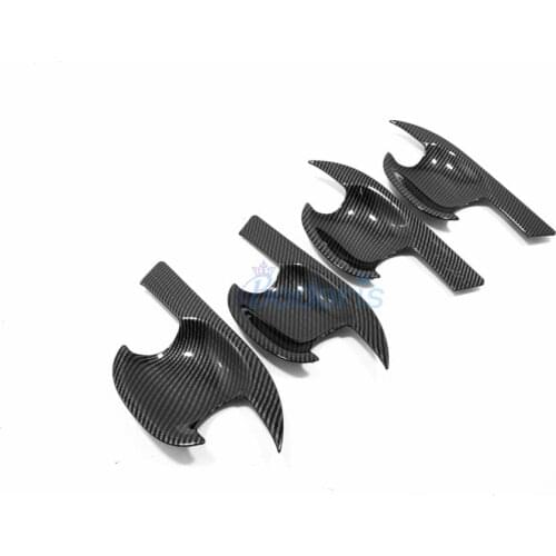 Door Handle Cover And Bowl Insert Trim Overlay Panel Car Styling For Toyota RAV4 XA50 2019 Accessories