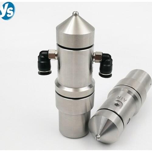 Stainless steel corrugated cardboard humidifying nozzle, anti-drip air atomizing nozzle two-fluid atomizing nozzle