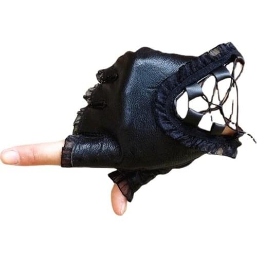 NIUPOZ Women's Fingerless Gloves