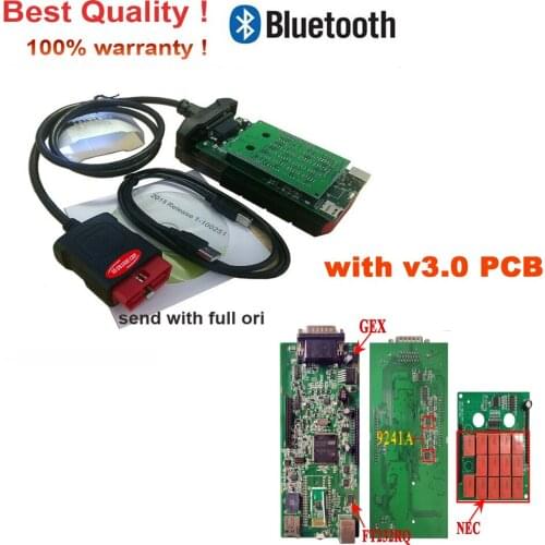2021 New Software Keygen 2017.R3 VD DS150E CDP vd tcs cdp pro plus V3.0 with bluetooth for delphis car truck OBD2 Scan