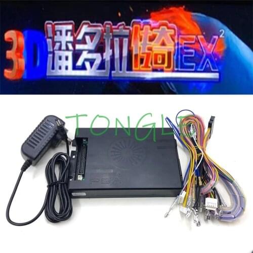 NEW 3D Pandora Box Saga EX WIFI Kit 6800 Video Games PCB Board With USB Wireless Controller Power Switch Cable HD HDMI Output
