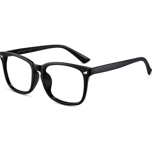 WIHODA Men womenBlue Light Filter Computer Glasses for Blocking UV Headache [Anti Eye Eyestrain] Transparent Lens Gaming Glasses