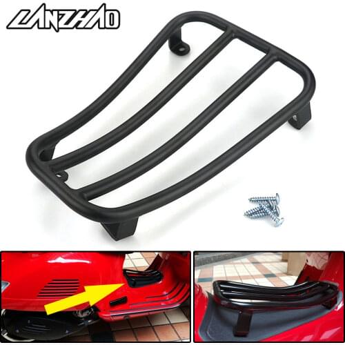 Motorcycle Foot Rest Luggage Rack Case Shelf Holder Black for Piaggio Vespa GTS 300 2017 2018 2019 Scooter Accessories