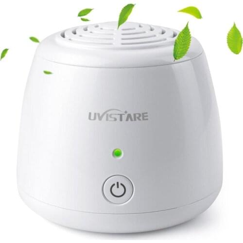 2 Modes Portable Mini Air Purifier USB Cable&Battery Dual Power Air Cleaner Anion Ionizer Negative Ion Generator Ozone Generator