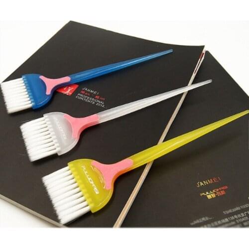 1pc Professional PP Handle Natural Hair Brushes Resin Fluffy Comb Hairdressing Barber Hair Dye Hair Brush Make Up Comb Styling