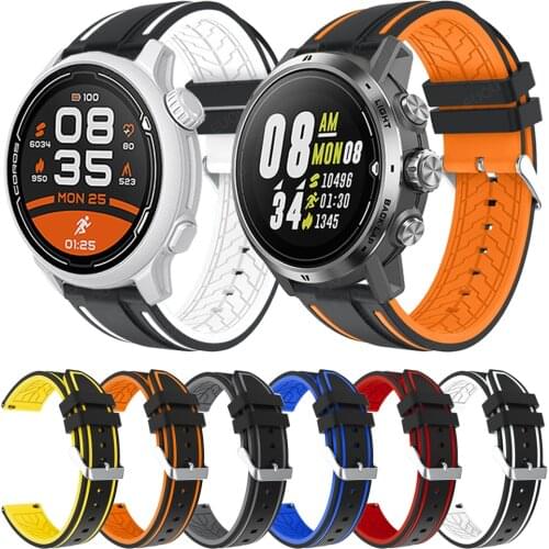 Strap For COROS APEX Pro 46mm 41mm Watch Silicone Band Smart watch watchband Bracelet Rubber Easyfit wristband Accessories belt