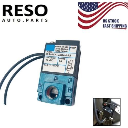 RESO-- 3 Port 5.4W Electronic Boost Control EBC MAC Solenoid Valve Turbo Car ECU application 35A-ACA-DDBA-1BA Universal 12V