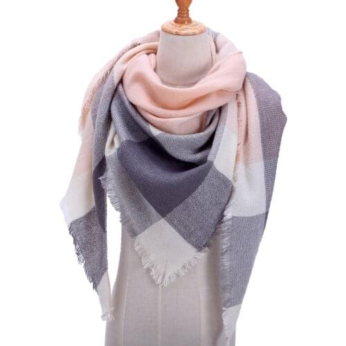 Ruicestai Women's Plaid Scarves