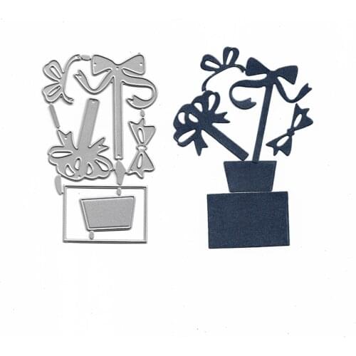 Cutting Dies For Flowers Bow Die Cut Card Making Metal Stencil Scrapbooking DIY Mold Handmade Decorative Craft Embossing Folder