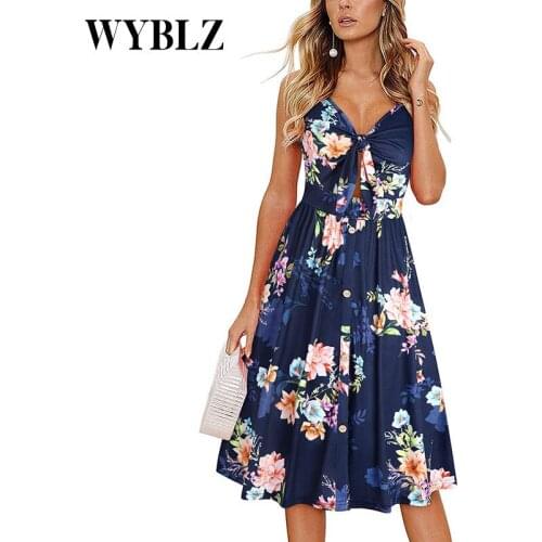 Летние платья с открытыми плечами WYBLZ China At AliExpress