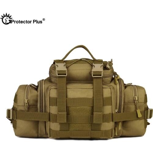 PROTECTOR PLUS Military Fans Waist Bag Tactical Outdoor Waterproof SLR Cameras Crossbody Bag Travel Large Shoulder Messenger bag