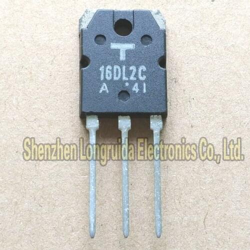 10PCS 16DL2C 16DL2C41A TO-3P 16A 200V RECTIFIER DIODE