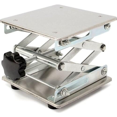 150 X 150Mm Stainless Steel Adjustable Laboratory Support Table Holder Laboratory Lifter