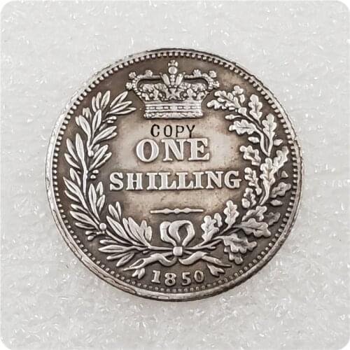 1844,1850 United Kingdom 1 Shilling - Victoria Copy Coins