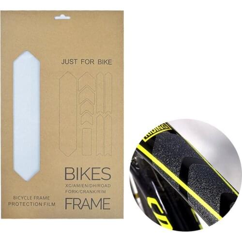 3D Bike Frame Protective Film Adhesive Bike Tape Protector Bike Paster Frame Scratch-Resistant Protector Bicycle Accessories