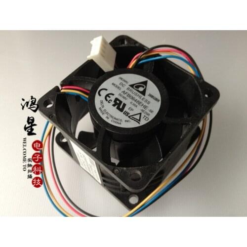 AFB0648EHE 6CM 6038 48V 0.35A server -end dual ball bearing fan 4-wire 60*60*38mm