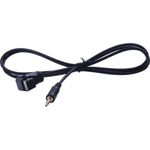 Car 3.5 mm Aux Connection Line Cable Audio Adapter Fit for Pioneer Headunit IP-BUS MP3 Radio Car Connection