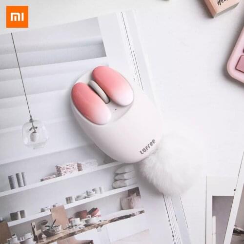 Xiaomi Mijia Youpin Lofree/Lofree small flap wireless bluetooth dual-mode mouse 5-speed DPI adjustment, magnetic manicure button