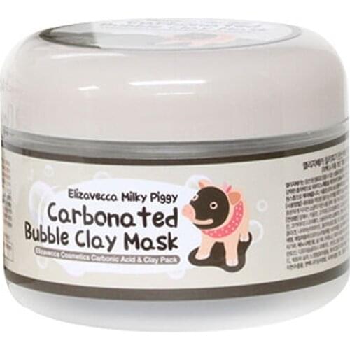 Elizavecca Carbonated Bubble Clay Mask 100ml Carbonic Acid Pore Cleansing Blackhead Removal Facial Mask Original Korea Cosmetics