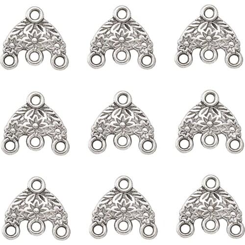 20pc Tibetan Style Chandelier Components Links For Earring Necklace Bracelet Jewelry Making DIY Accessorie