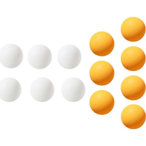100- Pack Premium Ping Pong Balls Advanced Training Table Ball Lightweight Durable Seamless Balls White & Orange
