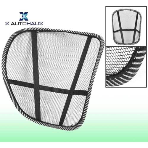 X Autohaux Home Chair Truck Car Seat Cooling Air Flow Mesh Back Rest Support