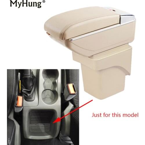 Armrest box For Ford Focus 2 mk2 2009-2011 Central Console Arm Store With Rise and Down Function content box cup holder ashtray