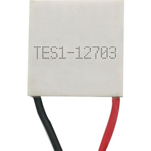Semiconductor Cooling Sheet TES1-12703 30x30mm Low Power 12V3A Medical Beauty Laser CPU Heat Dissipation