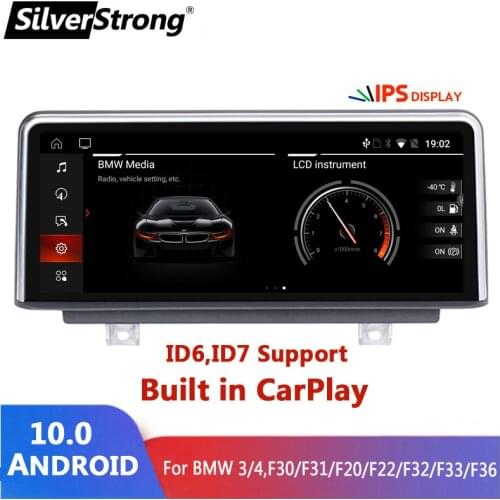SilverStrong IPS 10.25'',F30 Android10,for BMW 3 4,F30 F20 F31 F22 F21 F32 F33 F36 F82,NBT System,Autoradio GPS