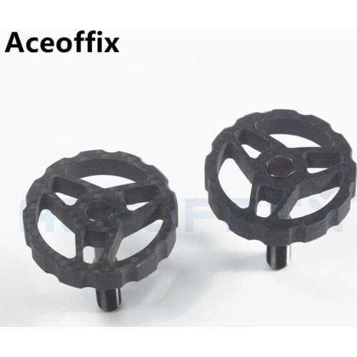 1 pair folding bike hinge clamp carbon buckle fit for brompton Bike hinge clip Ti Level faucet folding buckle HCL-6C