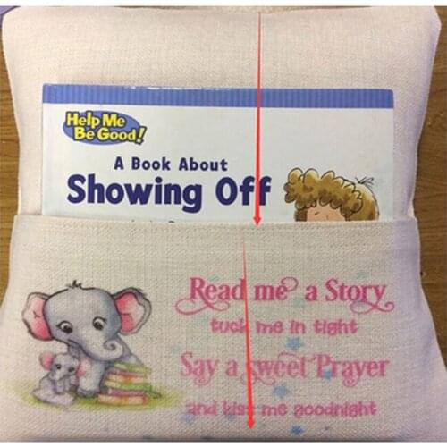 Sublimation Pillowcase 40*40cm Square 1Pcs Home Decoration DIY Solid Polyester Linen Cushion Sofa Cover