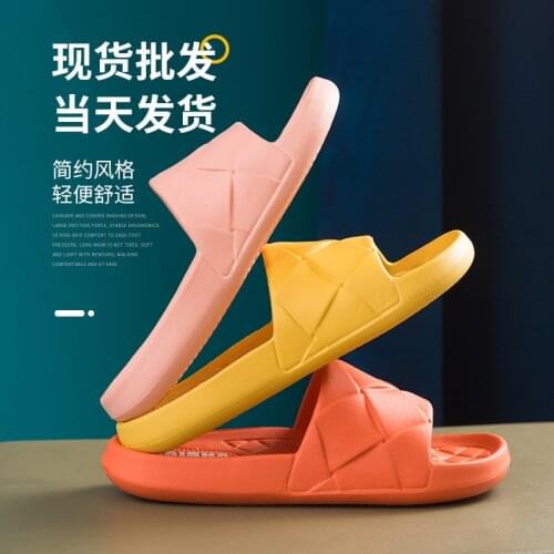 Slippers female Japanese lovers indoor non slip slippers household bathroom EVA slippers house slippers mens shoes