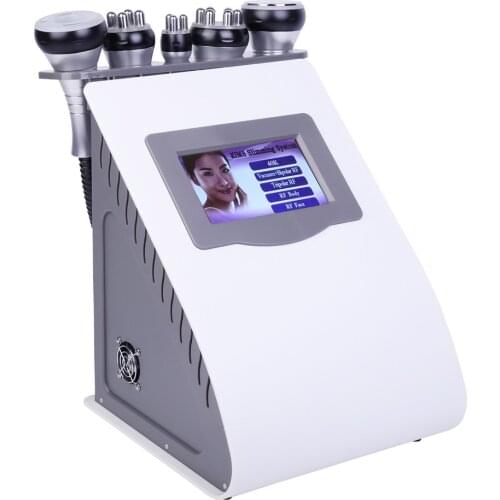 5in1 Ultrasonic Liposuction 40K Cavitation Vacuum Multipolar Bipolor RF Laser Slimming Radio Frequency SKIN BODY SALON MACHINE
