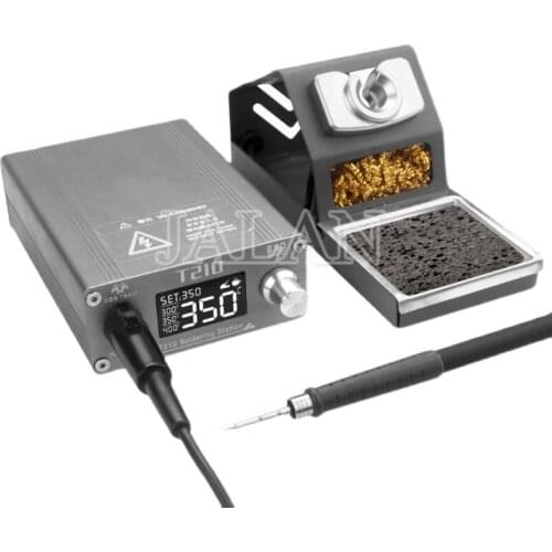 T210 Smart Preheating Soldering Station Digital Display Adjustable For Mobile Phone Repair Welding Tool With C210 Tips