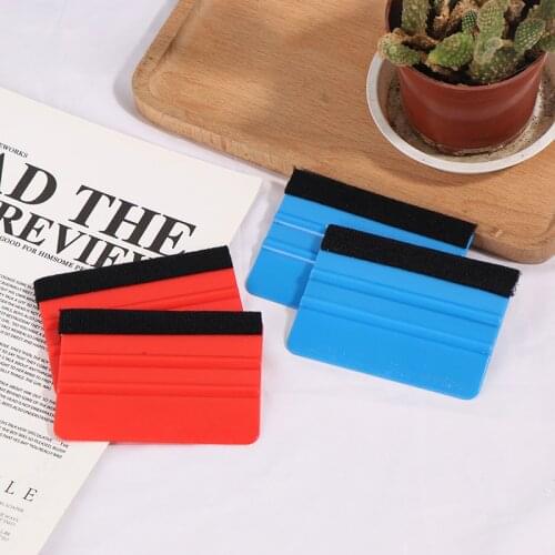 1PC Vinyl Wrap Car Film Install Squeegee Carbon Fiber Wrapping Tool Auto Foil Window Tint Scraper Household Car Cleaning Tool