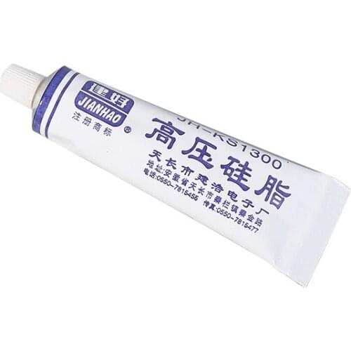 2PCS /lot High Pressure Silicone Grease Translucent TV Insulation Moisture Rust Rubber Metal Lubricating Cream Non-Curing