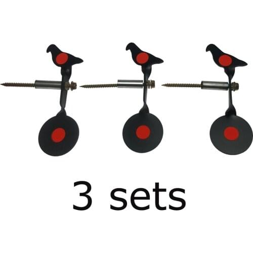 3 sets Spinner & Plinking shooting tree targets air gun & slingshot target