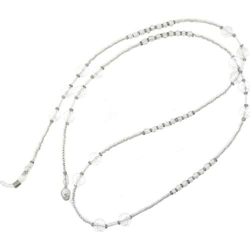 Beaded Eyeglass Rope Reading Glasses Eyewear Spectacles Chain Holder 75cm