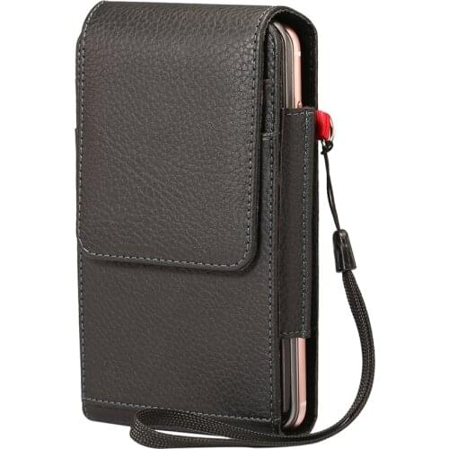 Leather Belt Holster Phone Case For IPhone 11 Pro Max, Dual Layer Pouch Case For IPhone 11 Pro Max / Xs Max / 8 Plus / 7 Plus
